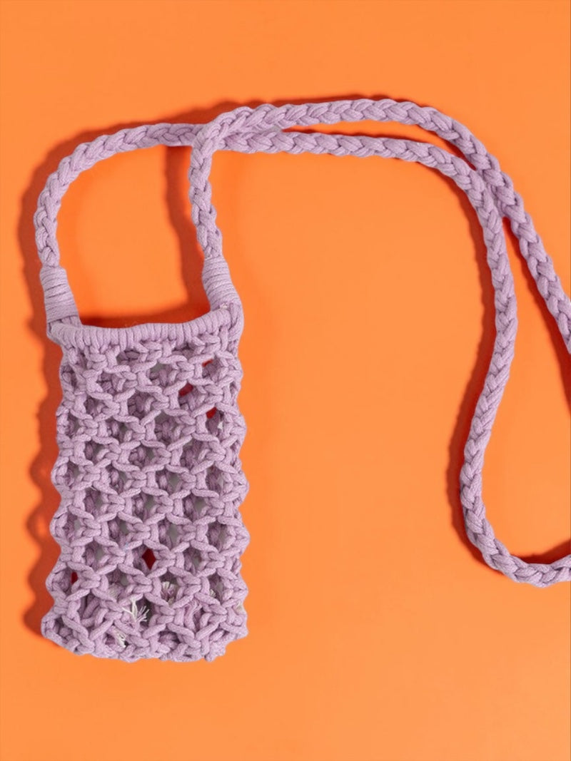 The Marisol Phone Bag — crochet crossbody