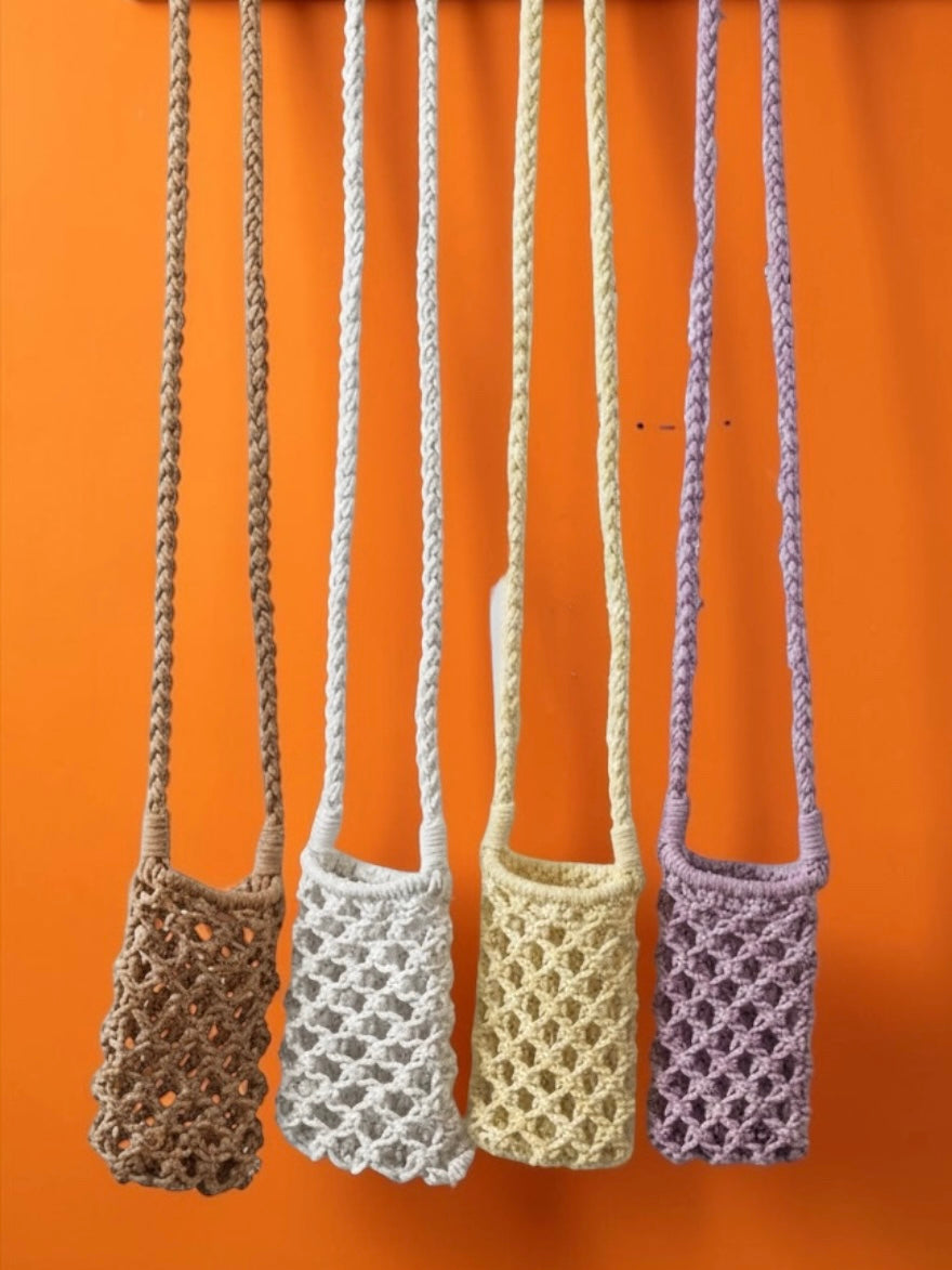 Le Sac Téléphone marisol — crochet crossbody