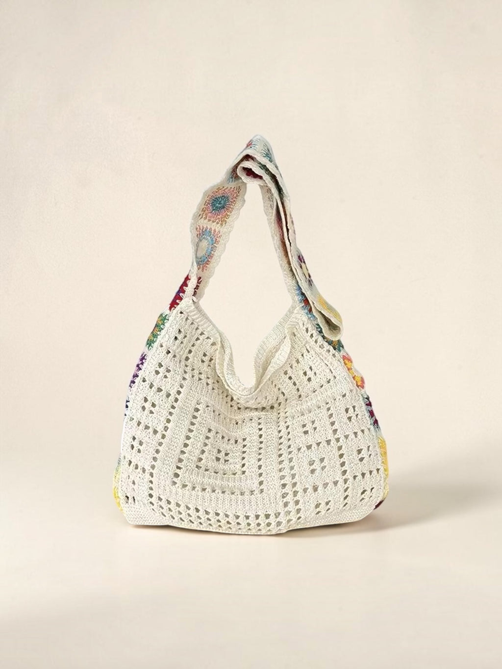Le Sac marisol — crochet fleurs fait main