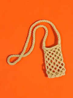 Le Sac Téléphone marisol — crochet crossbody