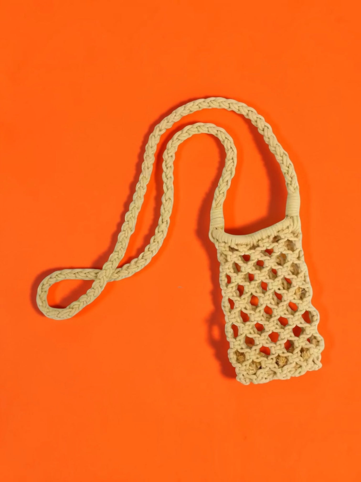 The Marisol Phone Bag — crochet crossbody